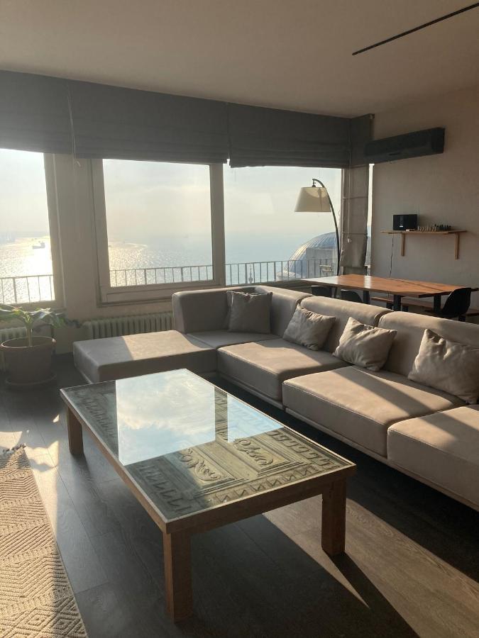 Апартаменти Art Loft , 270* Full Sea View In Cihangir Стамбул Екстер'єр фото